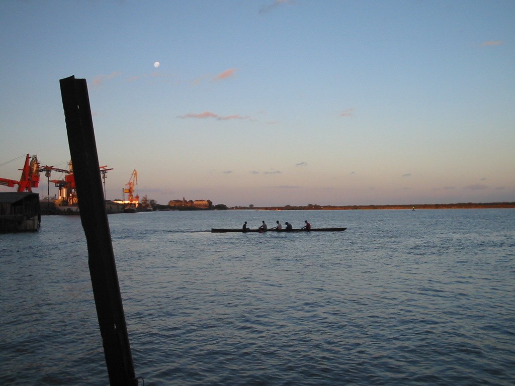Vista do Porto de Pelotas