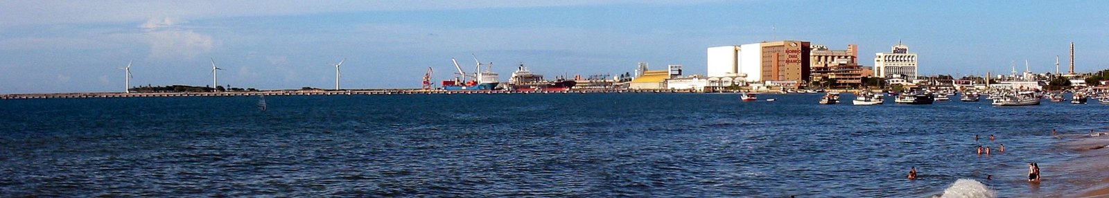 Vista do Porto de Fortaleza