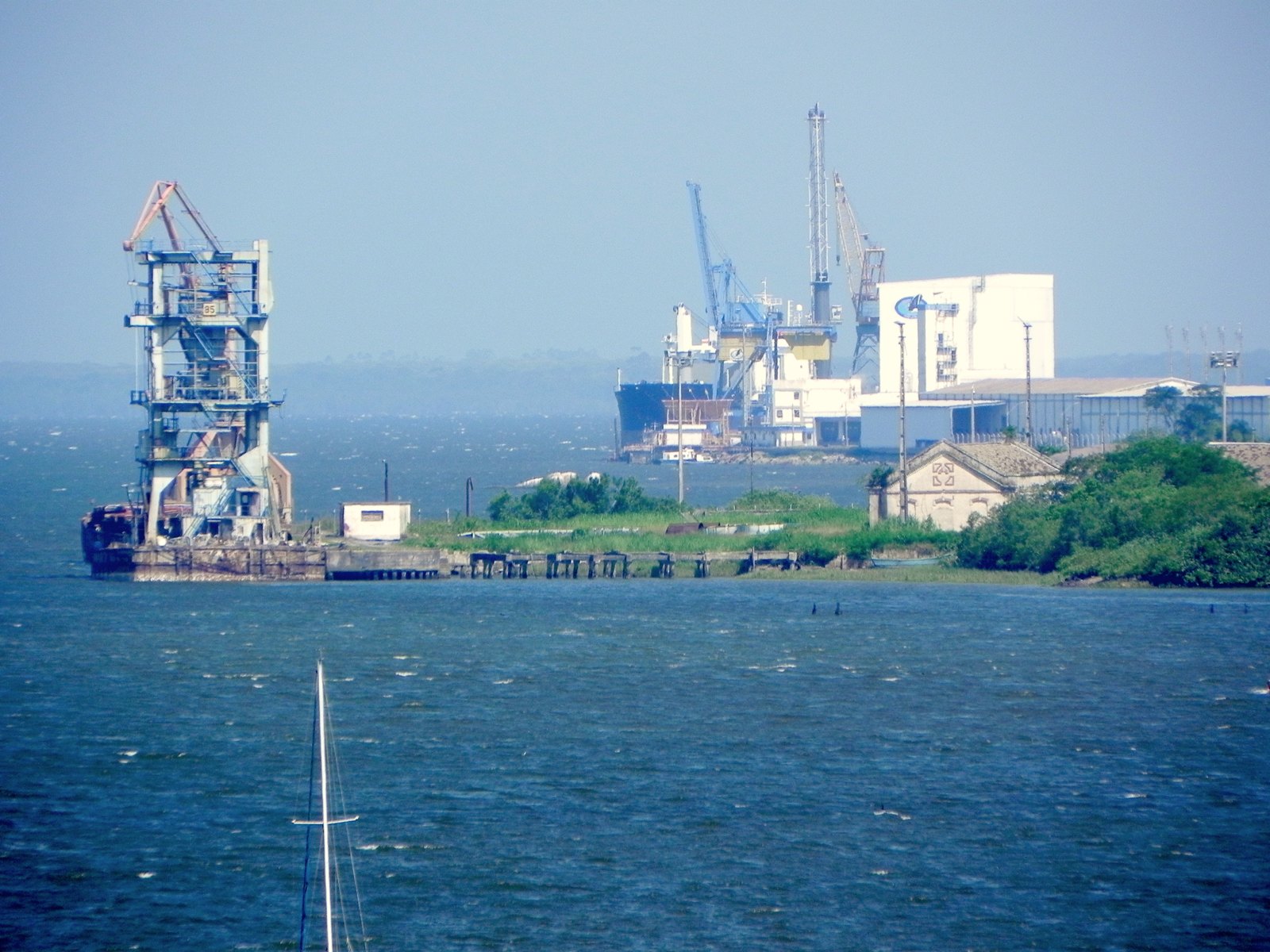 Vista do Porto de Antonina